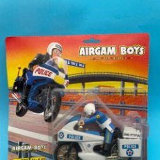 Airgam Boys: AIRGAM BOYS MOTO POLICIA MOTORISTA REF 103 - ULTRA DIFICIL - PERFECTA. Lote 363767445