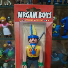 Airgam Boys: JOYA UNICA COLECCIONISTA FIGURA BLISTER AIRGAM BOYS AIRGAMBOYS REF 02100 INDIO SIOUX APACHE AÑOS 70. Lote 401061454