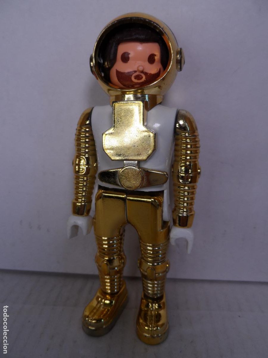 Airgam Boys: AIRGAMBOYS ASTRONAUTA DORADO CROMADO / AMARILLO (SERIE ESPACIO)