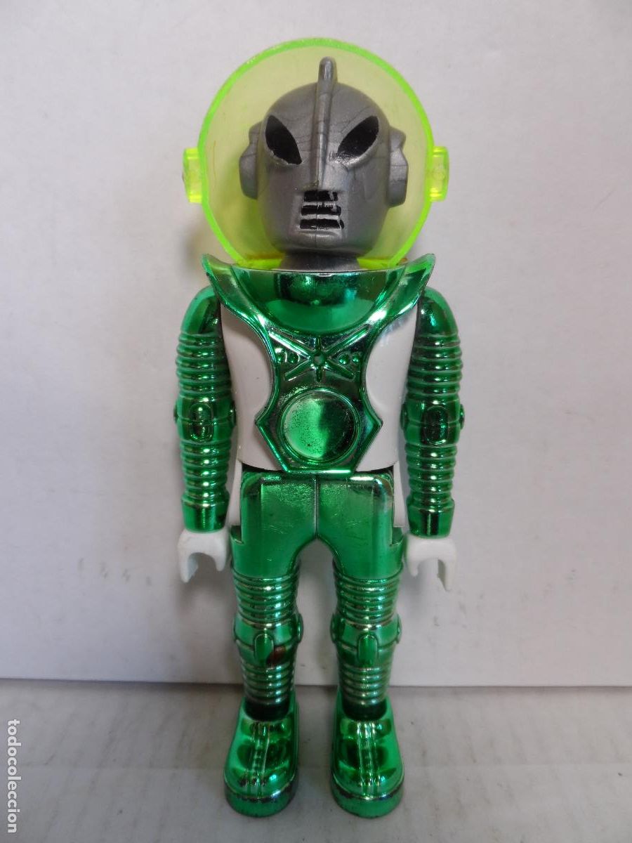Airgam Boys: AIRGAMBOYS ASTRONAUTA ALIENIGENA VERDE CROMADO (SERIE ESPACIO)