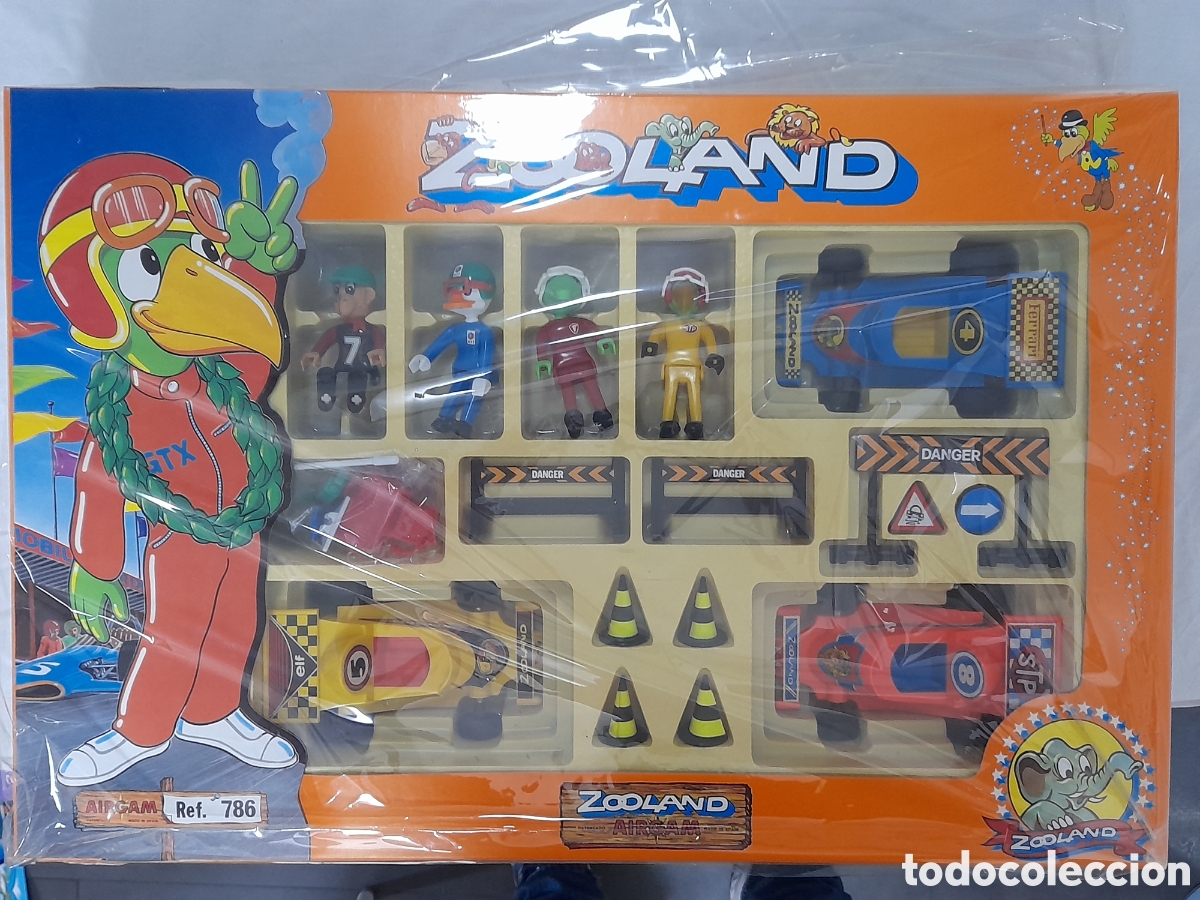 Airgam Boys: ANTIGUA CAJA GRANDE DE ZOOLAND. REF. 786. SIN USAR. NUEVA. AIRGAM