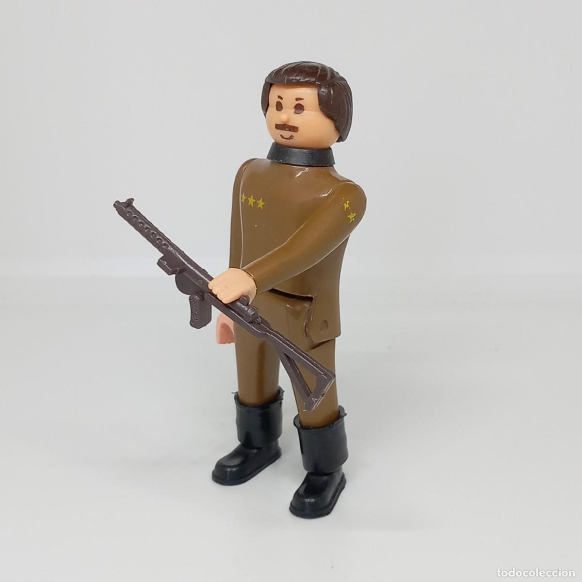 Airgam Boys: AIRGAM BOYS AIRGAMBOYS SOLDADO CAPIT&Aacute;N INGL&Eacute;S BRIT&Aacute;NICO METRALLETA AMETRALLADORA ORIGINAL 70-80 RTOY