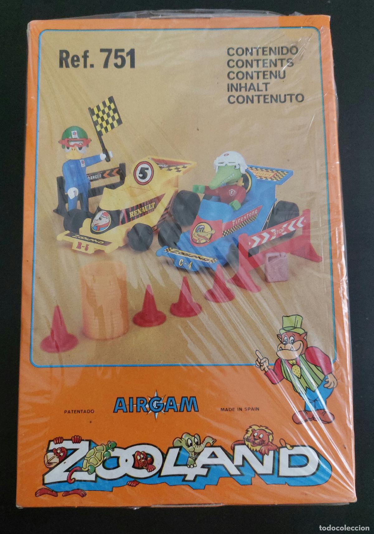 Airgam Boys: AIRGAM ZOOLAND REF. 751 COCHES DE CARRERAS -NUEVO-