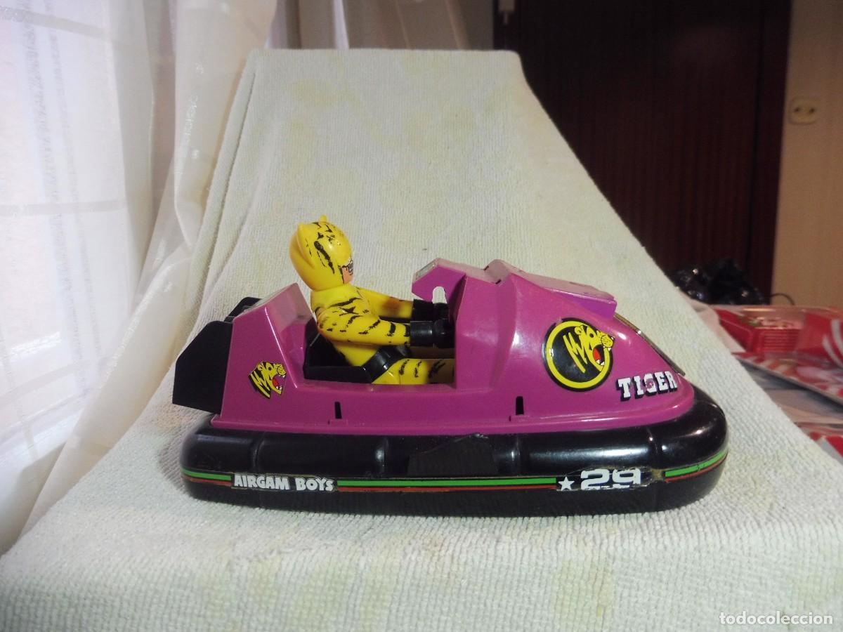 Airgam Boys: Lote Airgam comics superdiabolics Tiger con Aqua Boat despiece restaurar