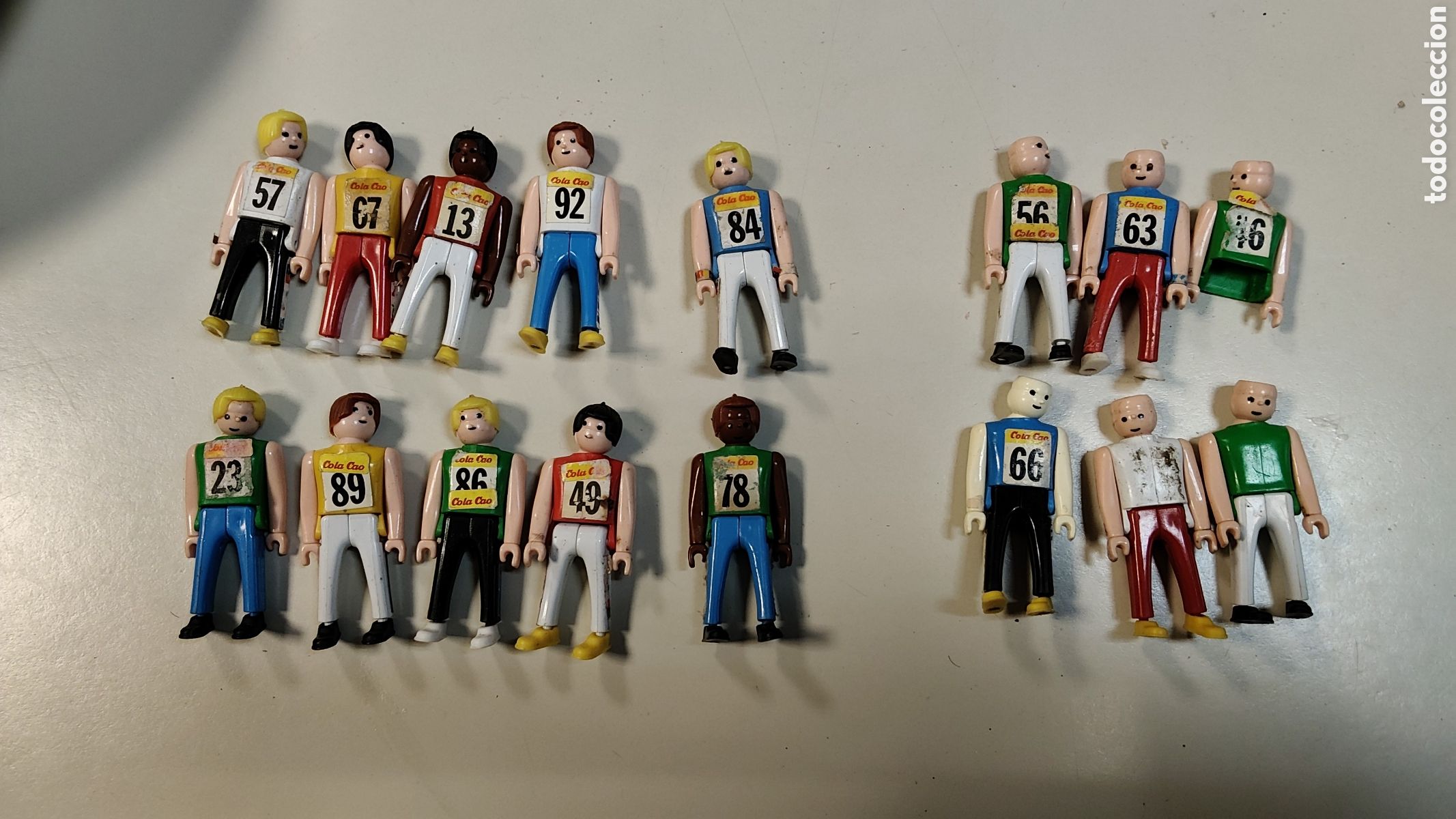Airgam Boys: Lote de 10 mini airgam Boys Olimpiadas 1984 mas 6 de regalo con faltas