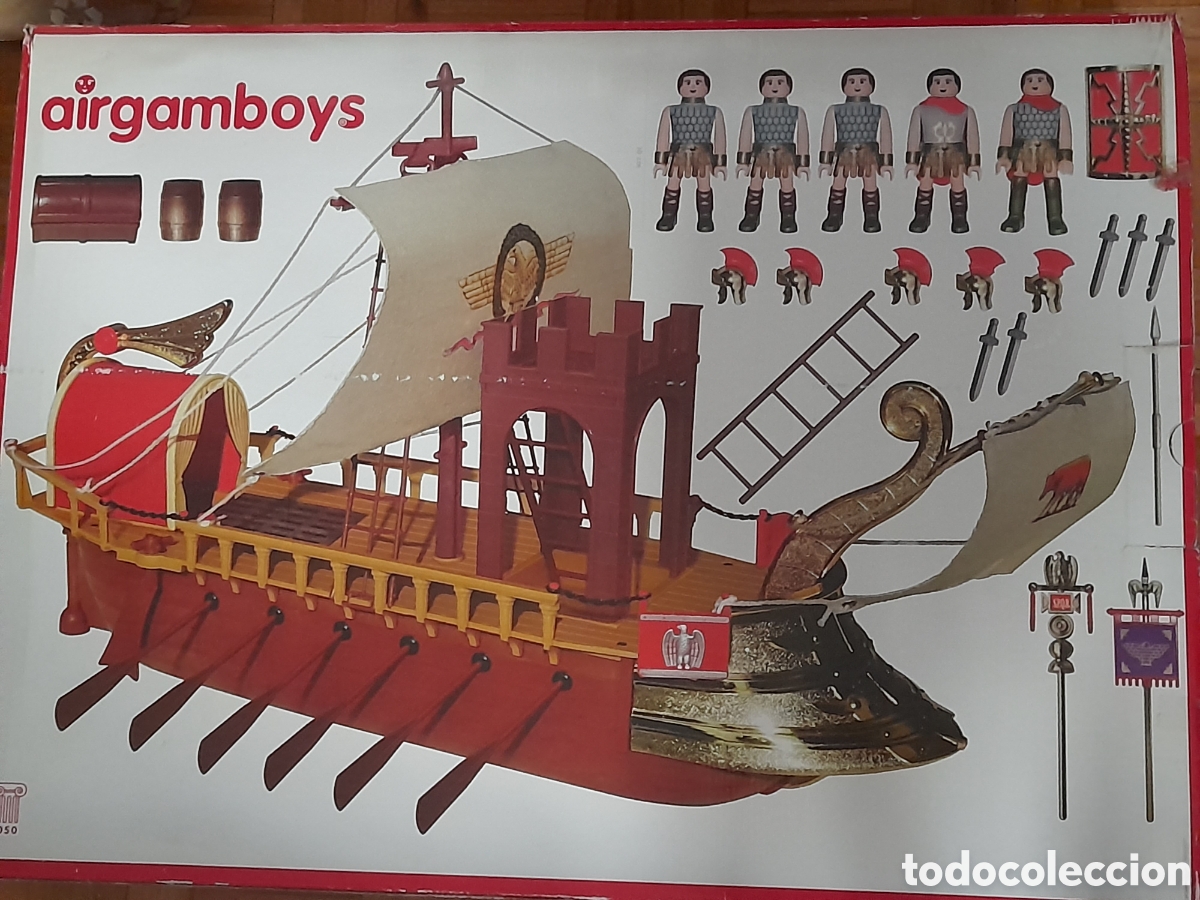 Airgam Boys: Antiguo barco romano de Airgamboys, nuevo a estrenar