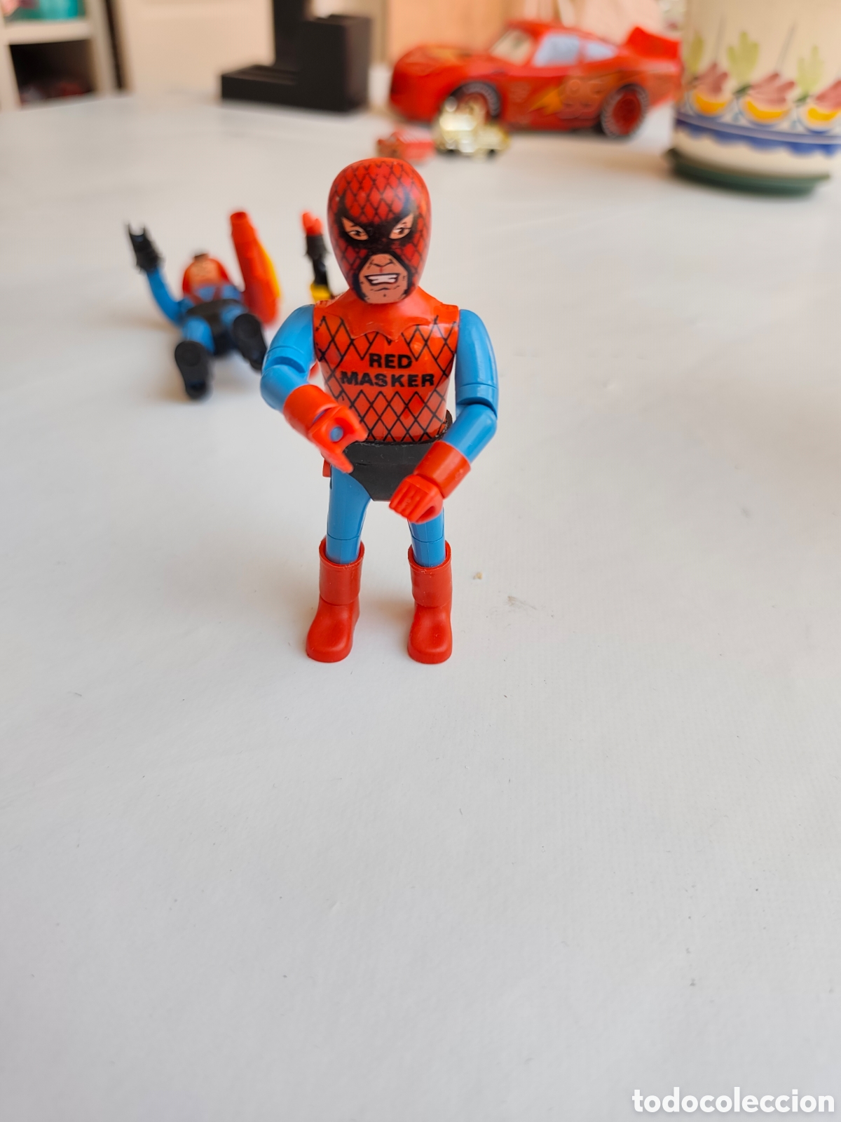 Airgam Boys: Airgamboys superdiabolics red masker figura articulada a&ntilde;os 80.