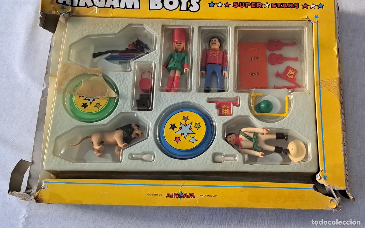 Airgam Boys: AIRGAM BOYS - SUPER STARS - REF. 33402 - A&Ntilde;O 1980 - CAJA Y CONTENIDO ( el de las im&aacute;genes )