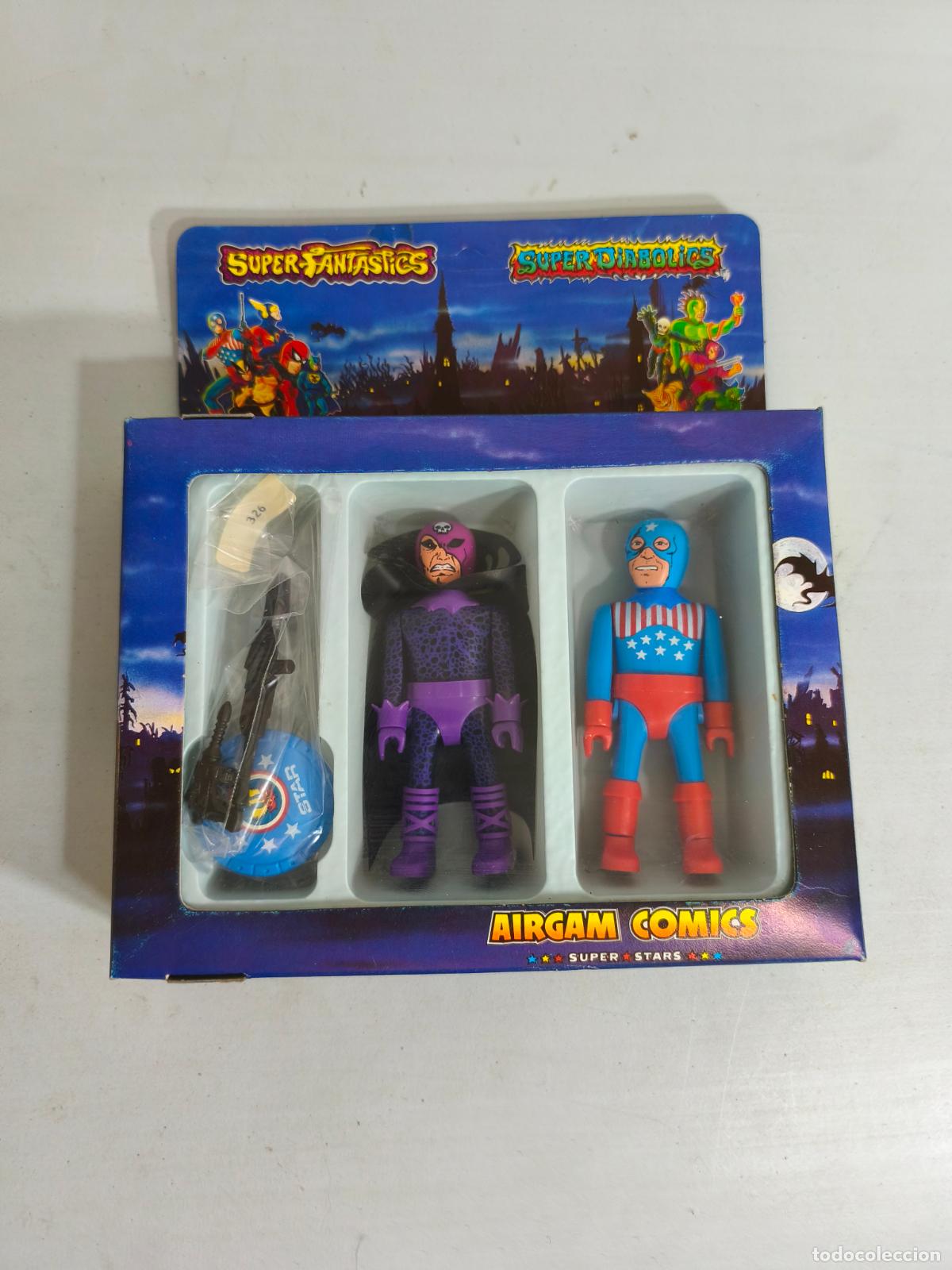 Airgam Boys: AIRGAM BOYS, SUPER FANTASTICS Y SUPER DIABOLICS, REF 326, EN CAJA. CC