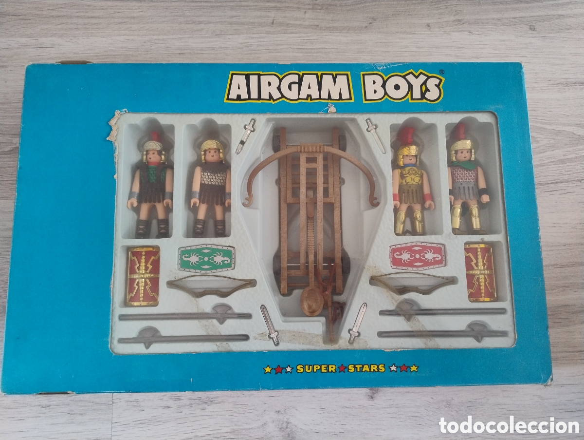 Airgam Boys: M69 Caja Airgamboys serie Romanos. Referencia rara de ver, sin hist&oacute;ricos. Rareza.