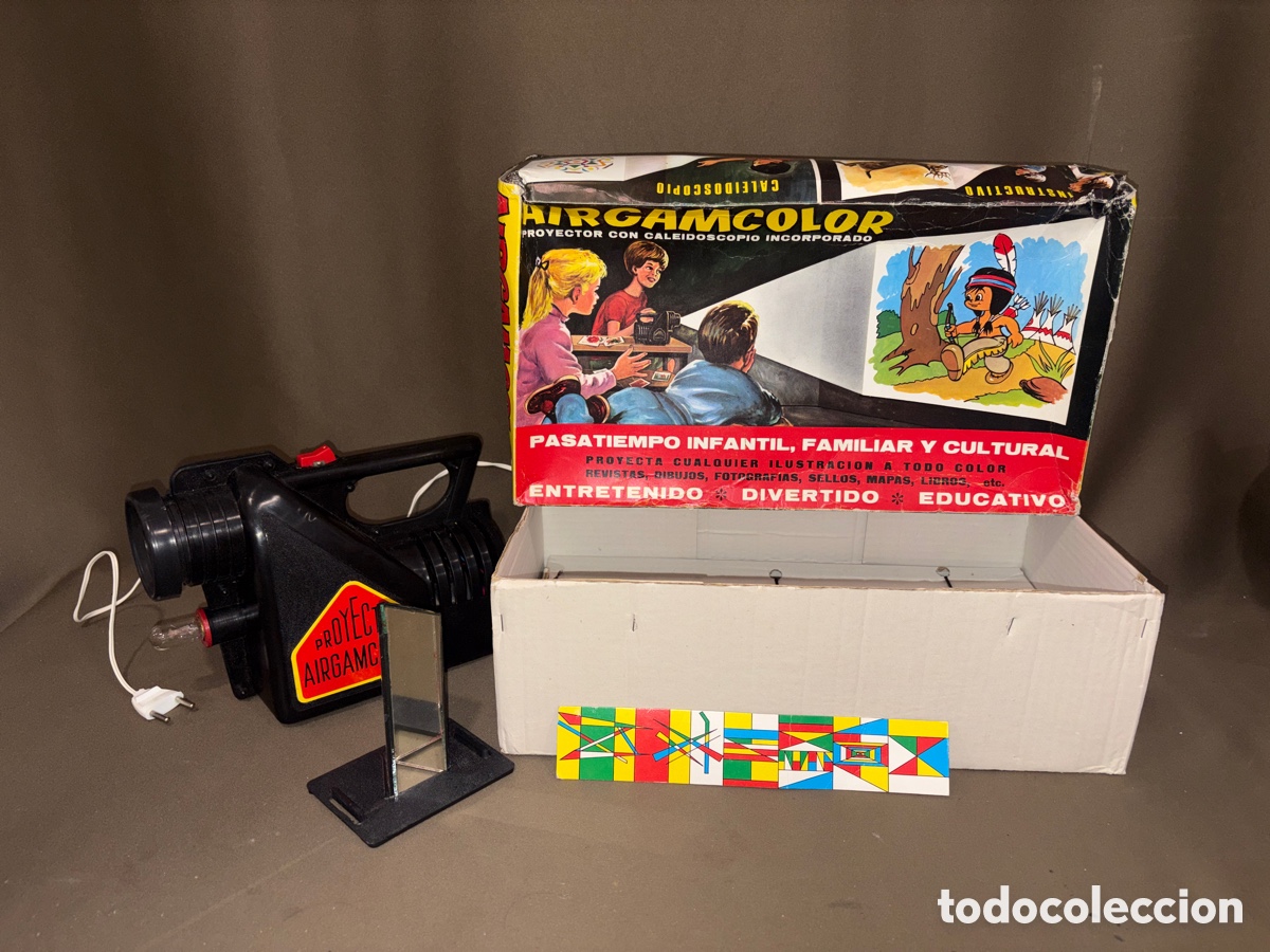 Airgam Boys: AIRGAMCOLOR - PROYECTOR INFANTIL CON CAJA ORIGINAL*VER FOTOS*