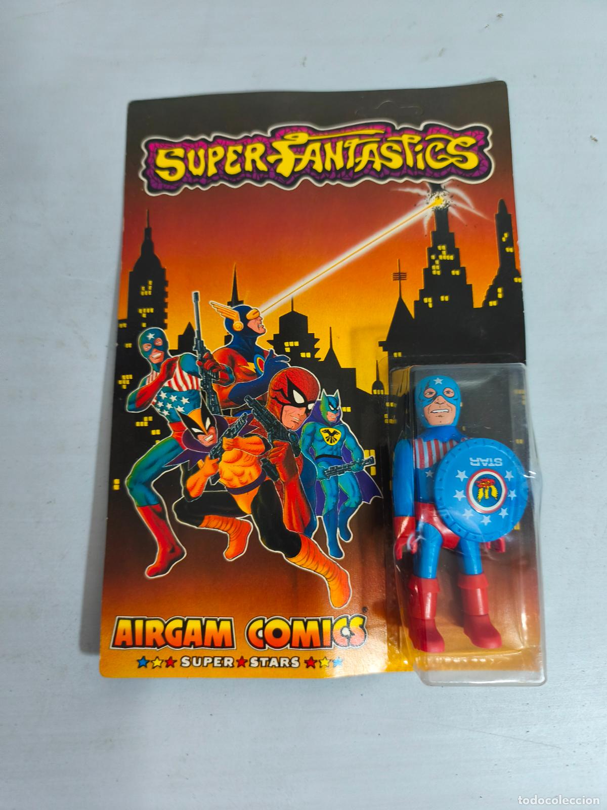 Airgam Boys: AIRGAM BOYS SUPER FANTASTICS, STARS MAN, A&Ntilde;O 1985, EN BLISTER. CC