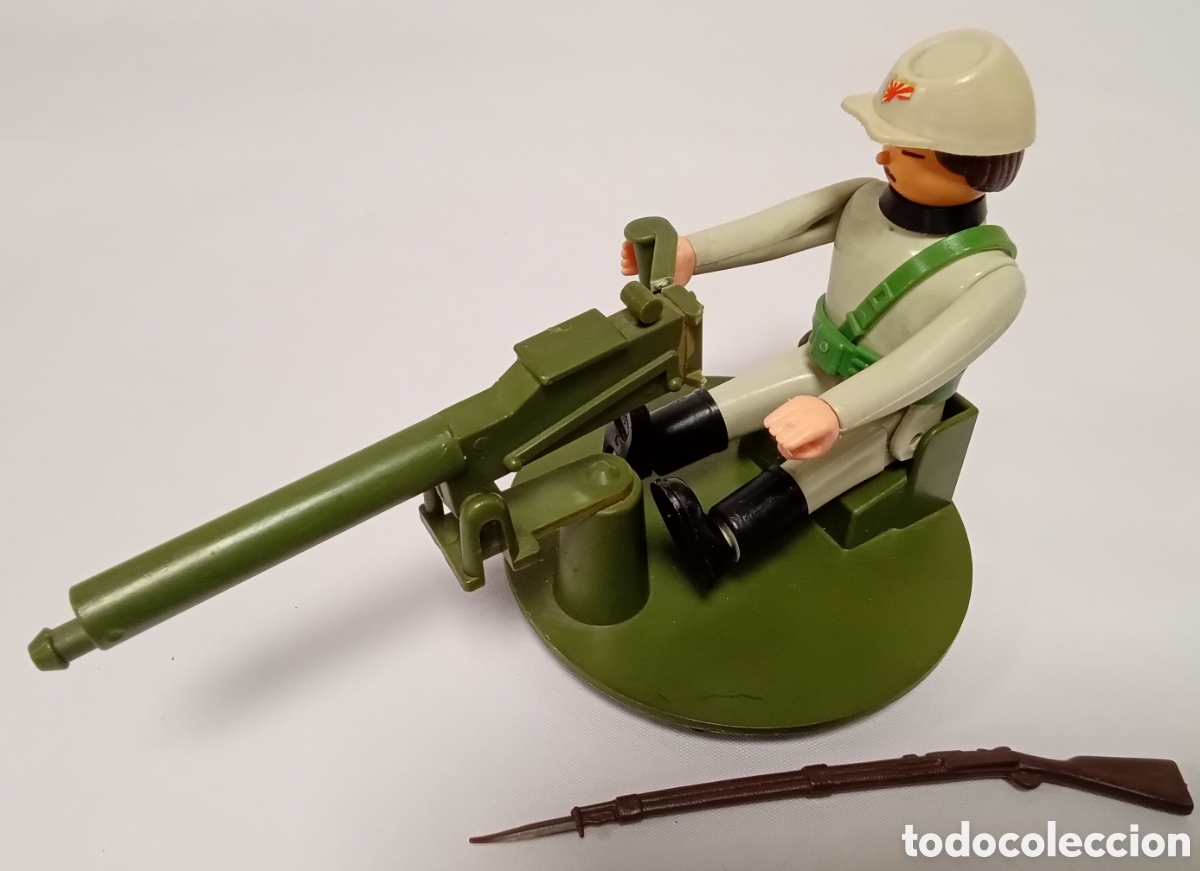 Airgam Boys: Soldado Japones Ametralladora Antia&eacute;rea Airgam Boys A&ntilde;os 80 Espa&ntilde;a
