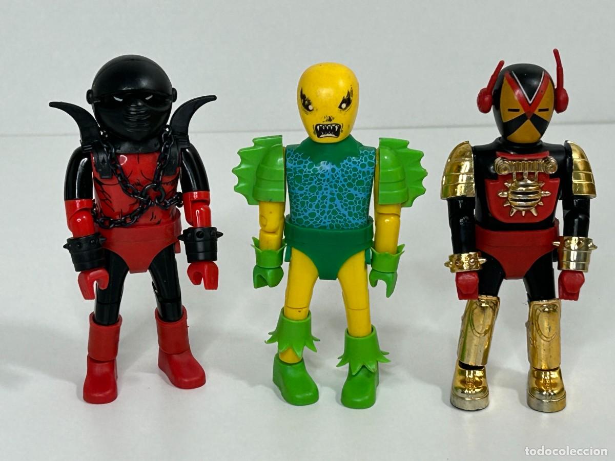 Airgam Boys: AIRGAM BOYS LOTE 3 FIGURAS AIRGAM COMICS ARTICULADOS
