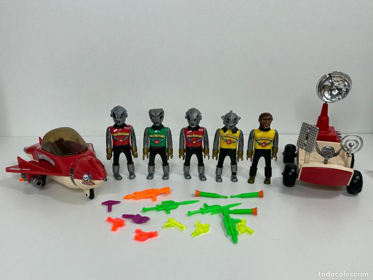 Airgam Boys: AIRGAM BOYS LOTE 5 FIGURAS SPACE ADVENTURE CON VEH&Iacute;CULOS Y ARMAS