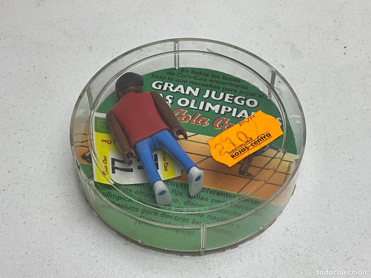 Airgam Boys: GRAN JUEGO DE LAS OLIMPIADAS ATLETA N&ordm; 77 - COLA CAO - LOS ANGELES 1984 - MINI AIRGAM EN CAJA