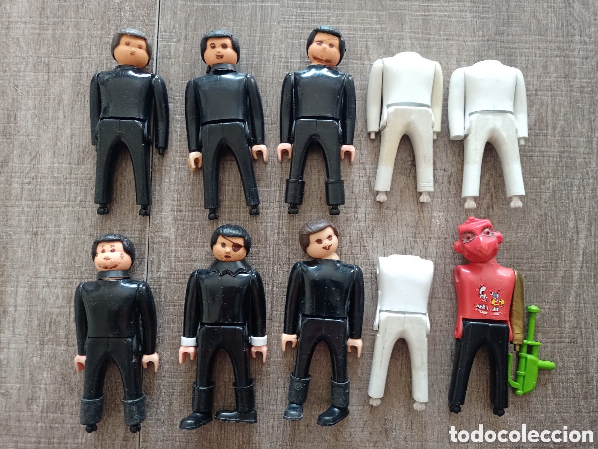 Airgam Boys: Lote de figuras Airgam boys para piezas o restaurar originales a&ntilde;os 70 80 airgamboys