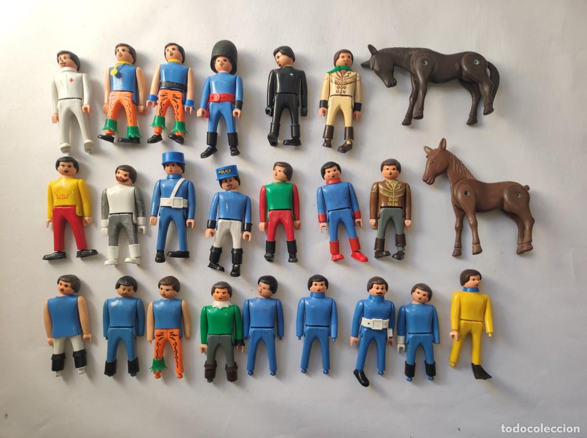 Airgam Boys: gran lote de 22 figuras airgamboys con dos caballos airgam boys