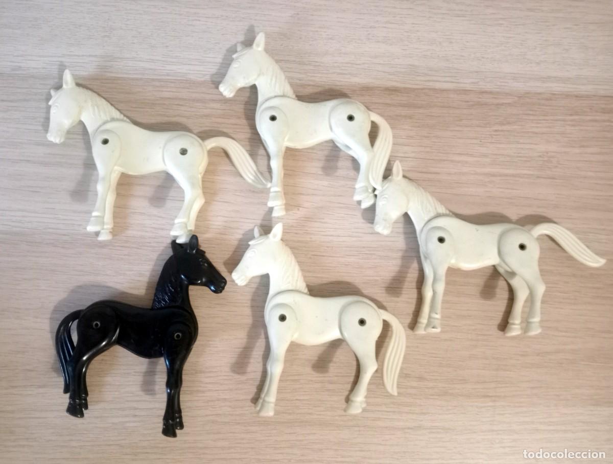 Airgam Boys: AIRGAMBOYS LOTE CABALLO ORIGINALES A&Ntilde;OS 70 80 ROMANO OESTE BLANCO NEGRO