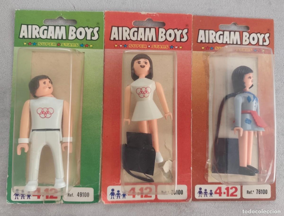 Airgam Boys: lote 3 blisters airgam boys miss airgam olimpiadas modista