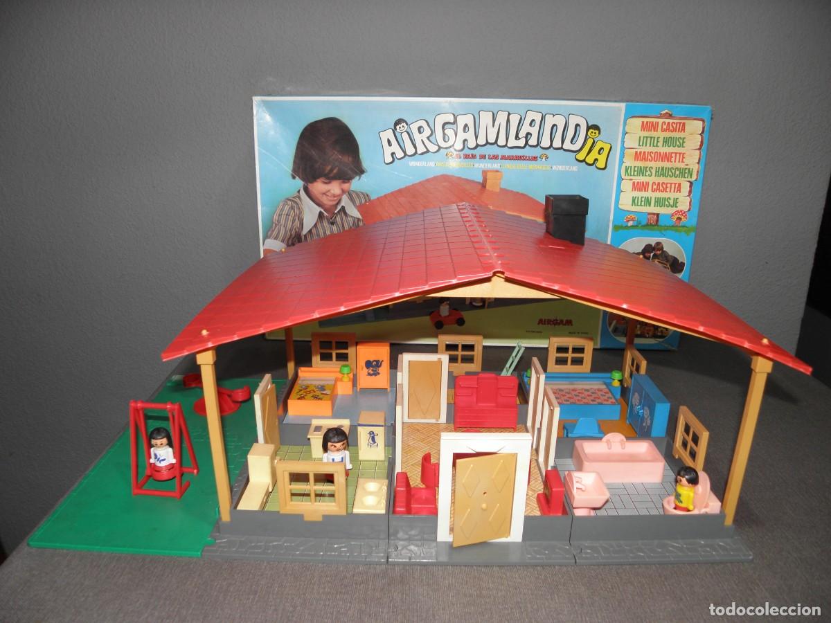 Airgam Boys: AIRGAMLANDIA MINI CASITA ref. 715, AIRGAM + extras de ref. 717 colegio como extensi&oacute;n de techo