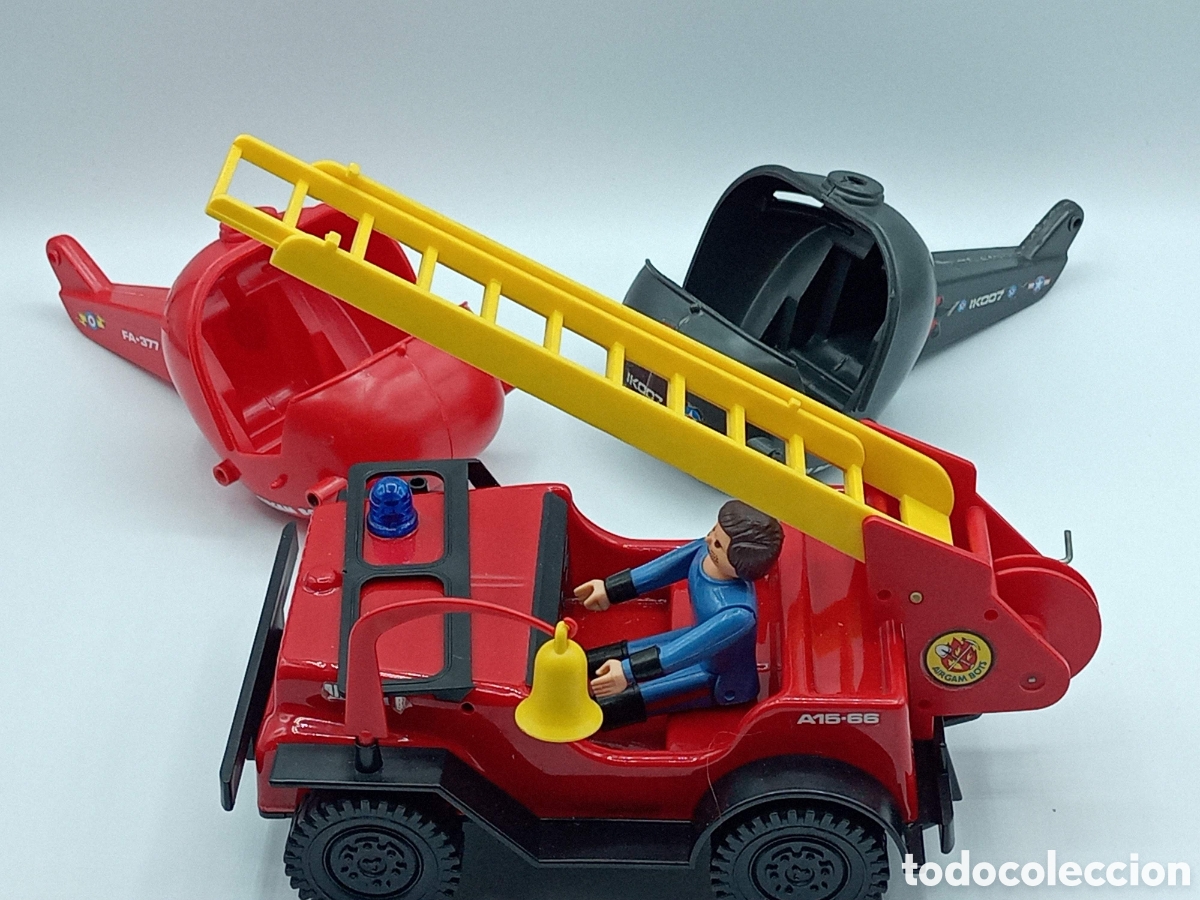Airgam Boys: Lote despiece helic&oacute;pteros y jeep bomberos