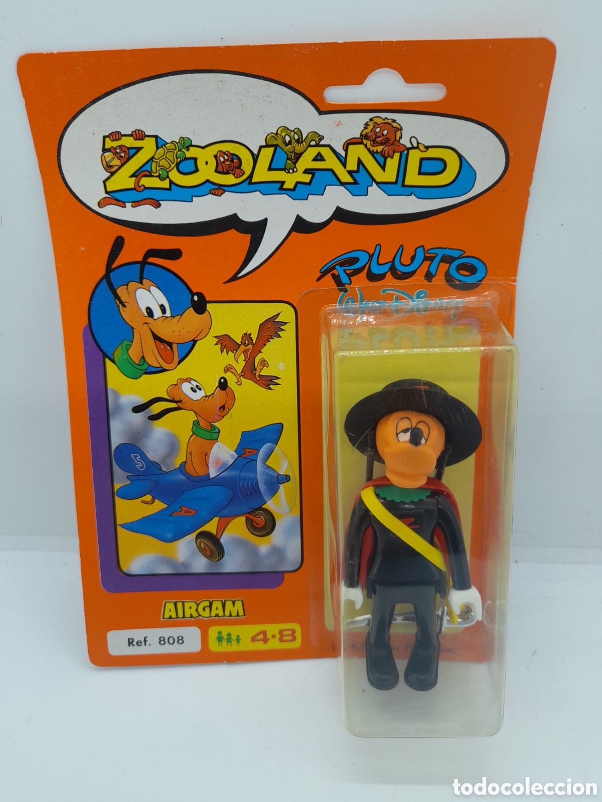 Airgam Boys: ANTIGUO BLISTER SIN ABRIR INDIVIDUALES. ZOOLAND. PLUTO. AIRGAM. REF. 808