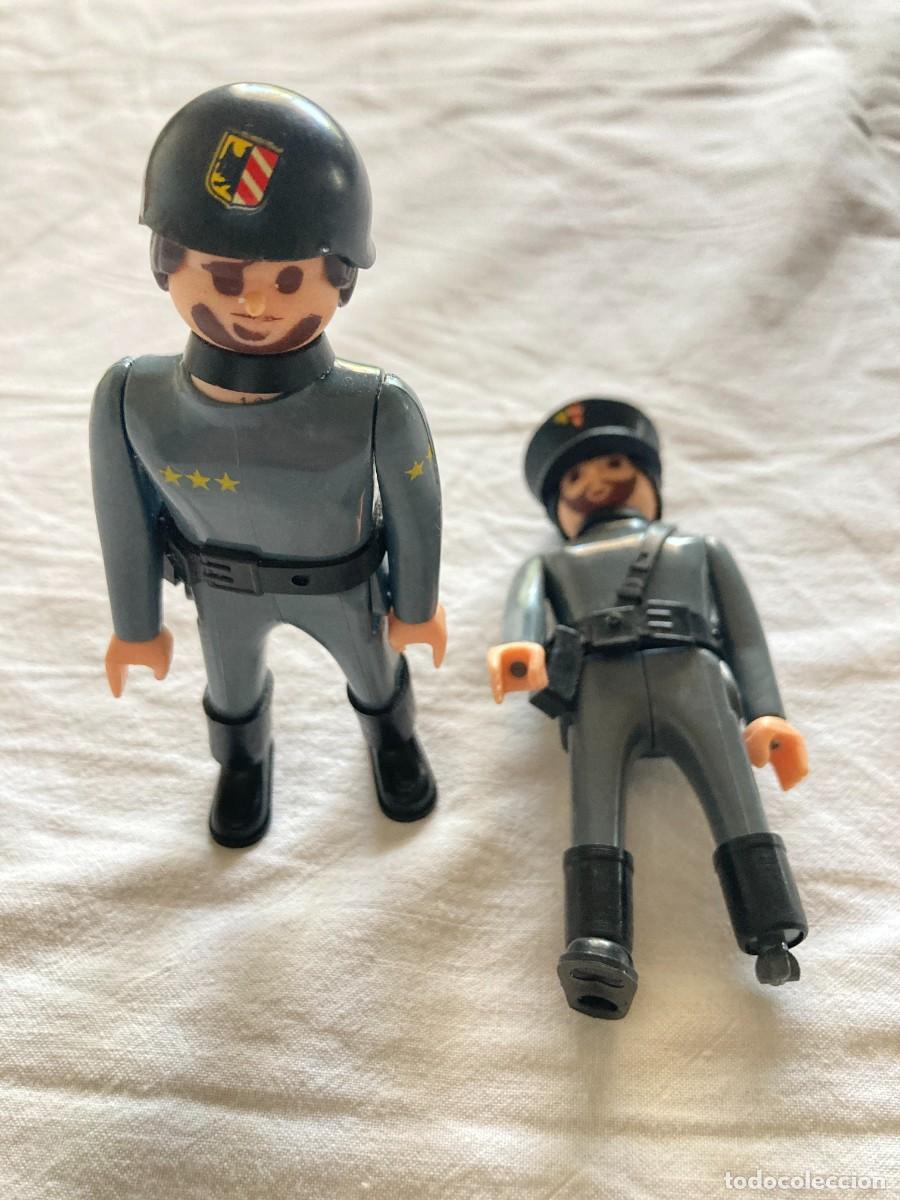 Airgam Boys: AIRGAMBOYS AIRGAM BOYS / 2 ANTIGUAS FIGURAS SOLDADOS ALEMANES / A&Ntilde;OS 70 - 80