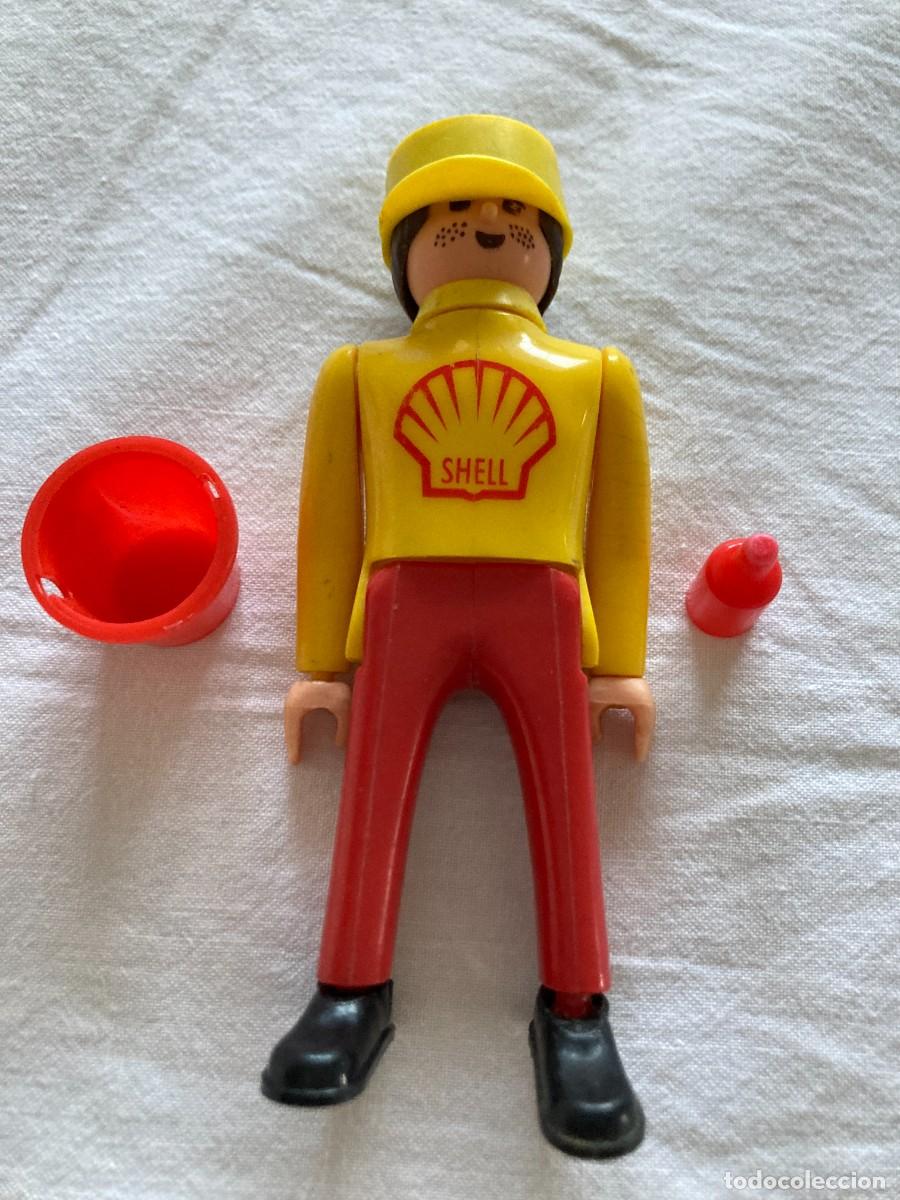 Airgam Boys: AIRGAMBOYS AIRGAM BOYS / ANTIGUA FIGURA EMPLEADO ESTACION SERVICIO SHELL / A&Ntilde;OS 70 - 80