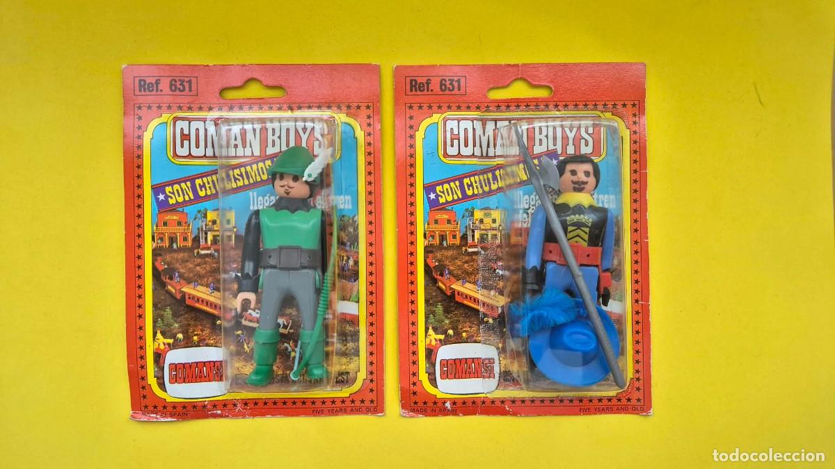 Airgam Boys: 2 Blister Airgam Boys Comansi Richelieu Mosquetero Y Robin Hood