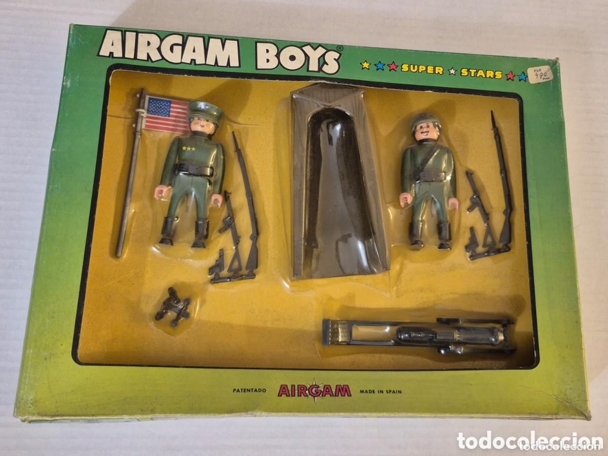 Airgam Boys: AIRGAM BOYS SOLDADOS AMERICANOS CAJA REF. 14211 SUPER STARS MUY RARA