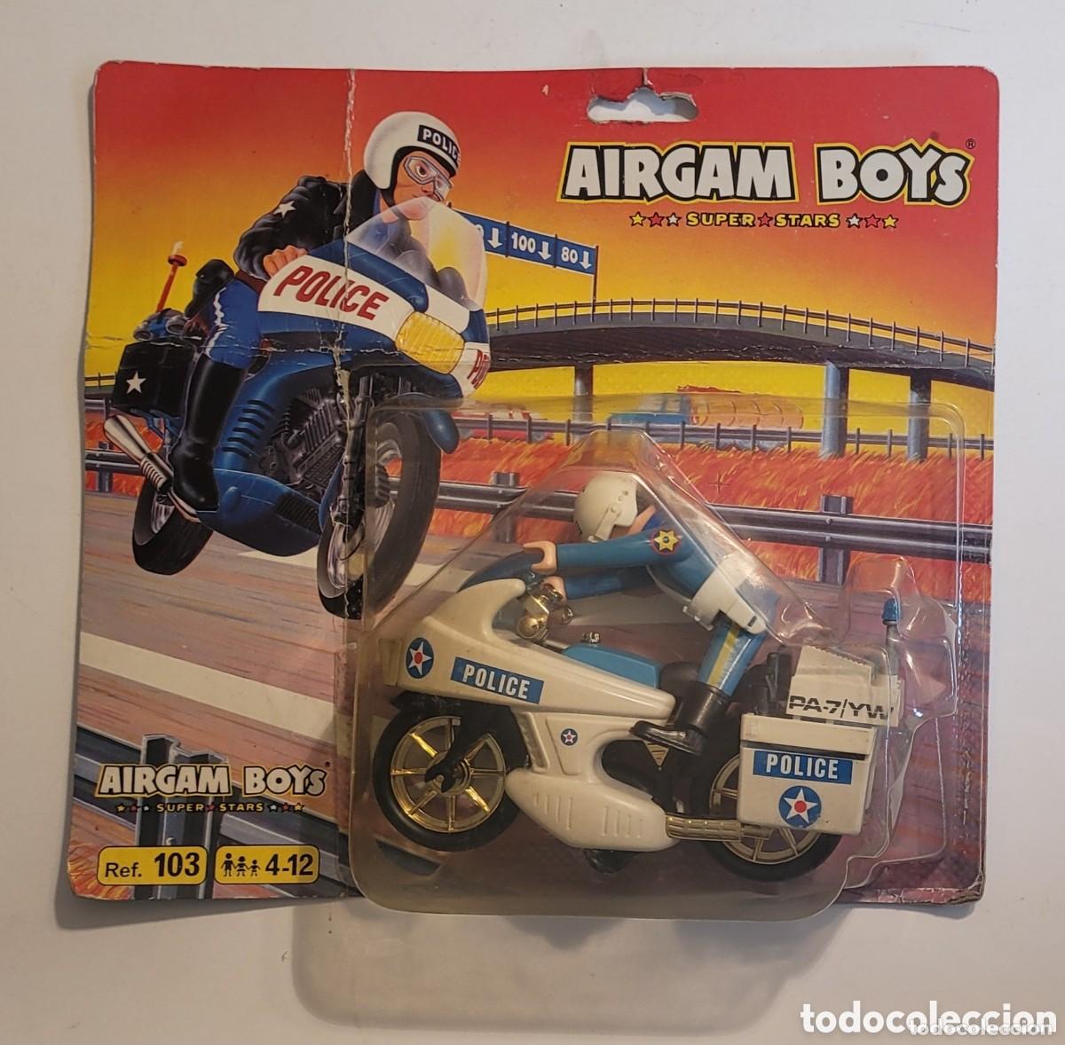 Airgam Boys: AIRGAM BOYS MOTO POLIC&Iacute;A REF. 103 - MUY RARO