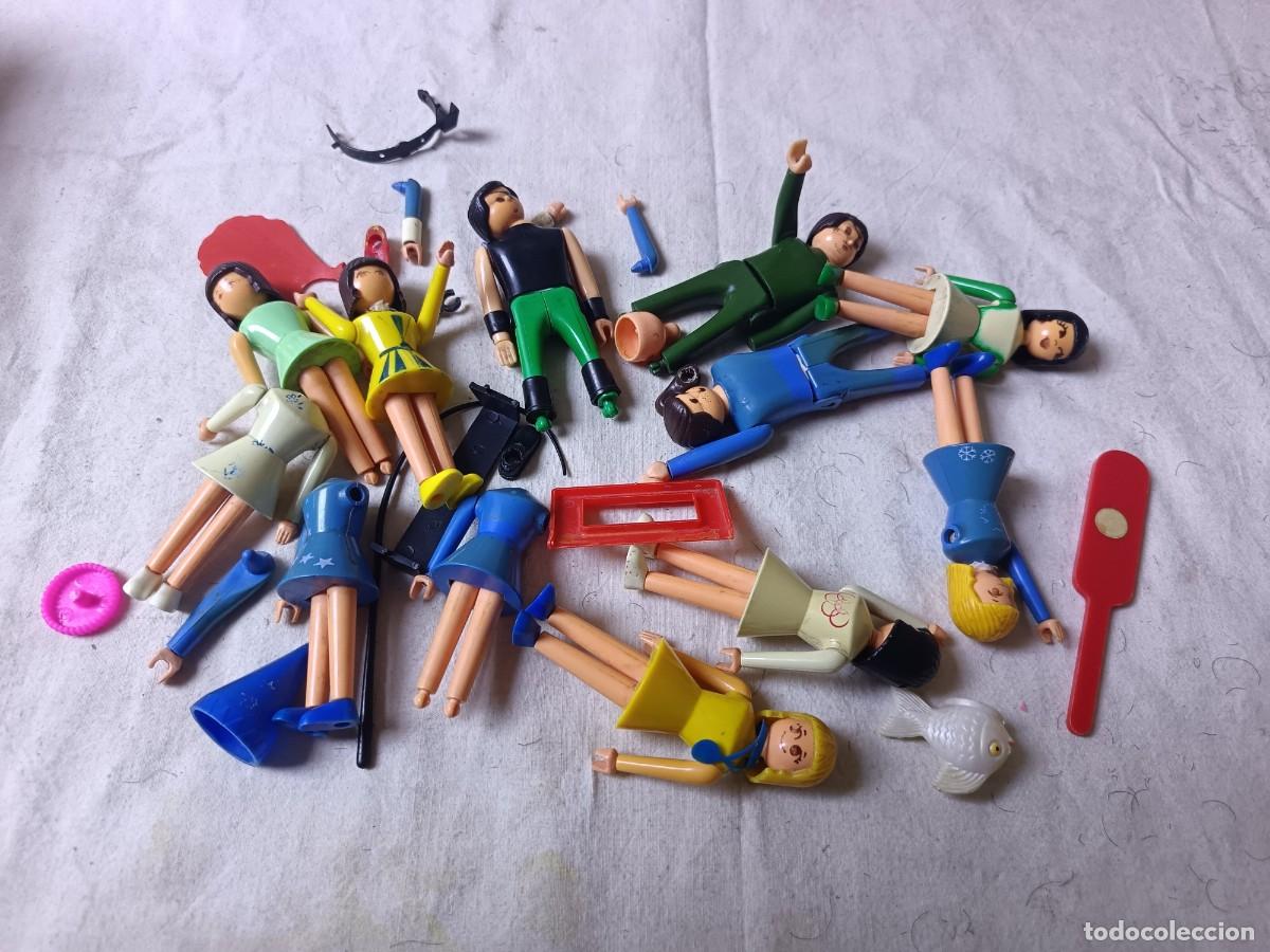 Airgam Boys: Lote de figuras de Acci&oacute;n, Airgam Boys y Airgam Girls, figuras, piezas y accesorios, 1980&acute;s
