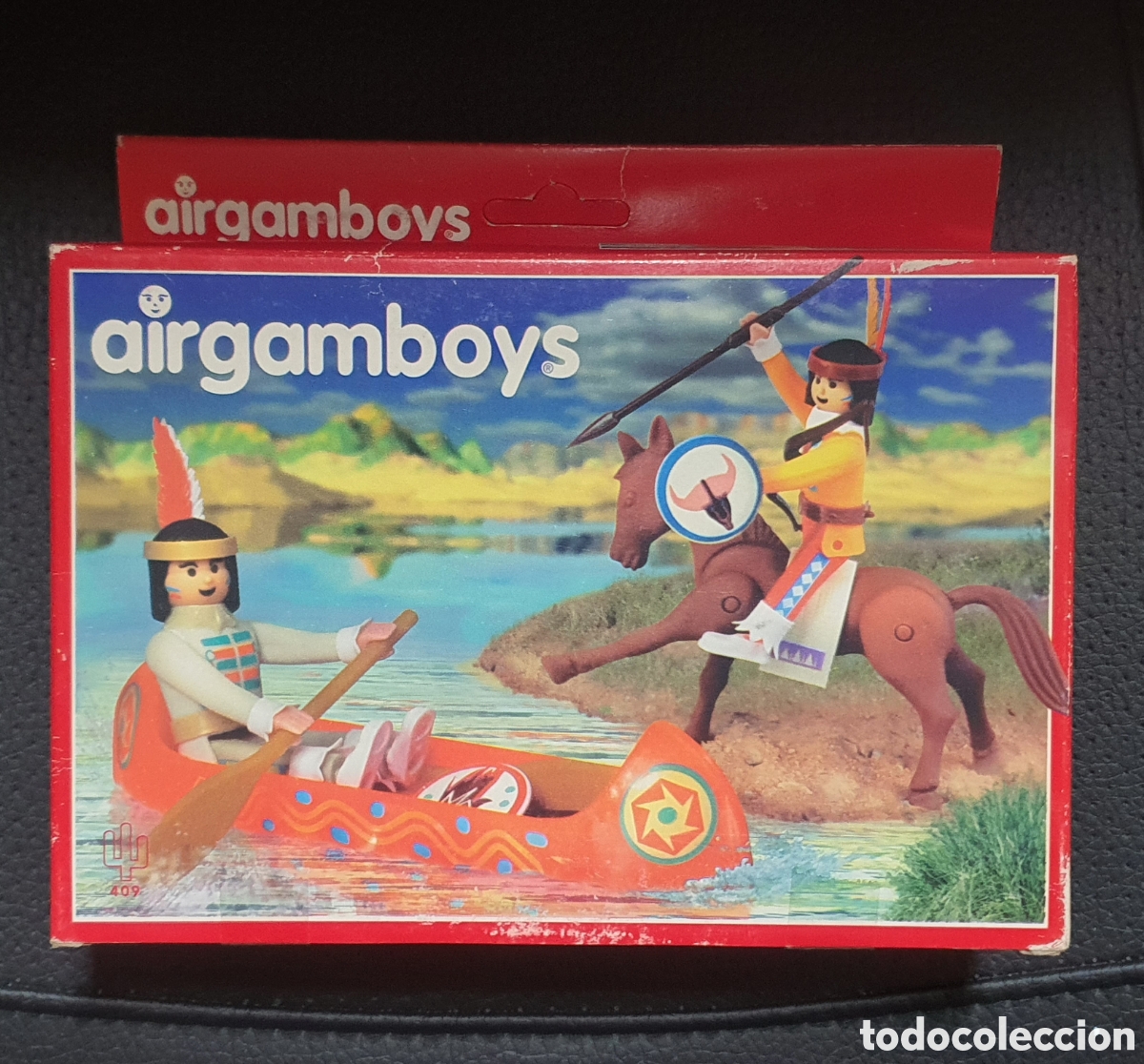 Airgam Boys: Airgamboys caja roja Cazadores indios ref 409 totalmente nuevo