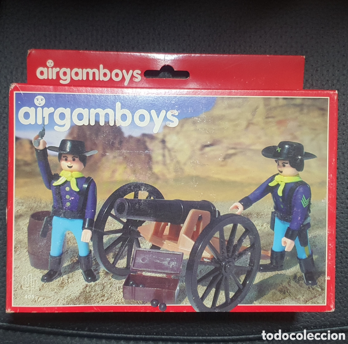 Airgam Boys: Airgamboys caja roja S&eacute;ptimo de caballer&iacute;a con artiller&iacute;a ref 405, totalmente nuevo