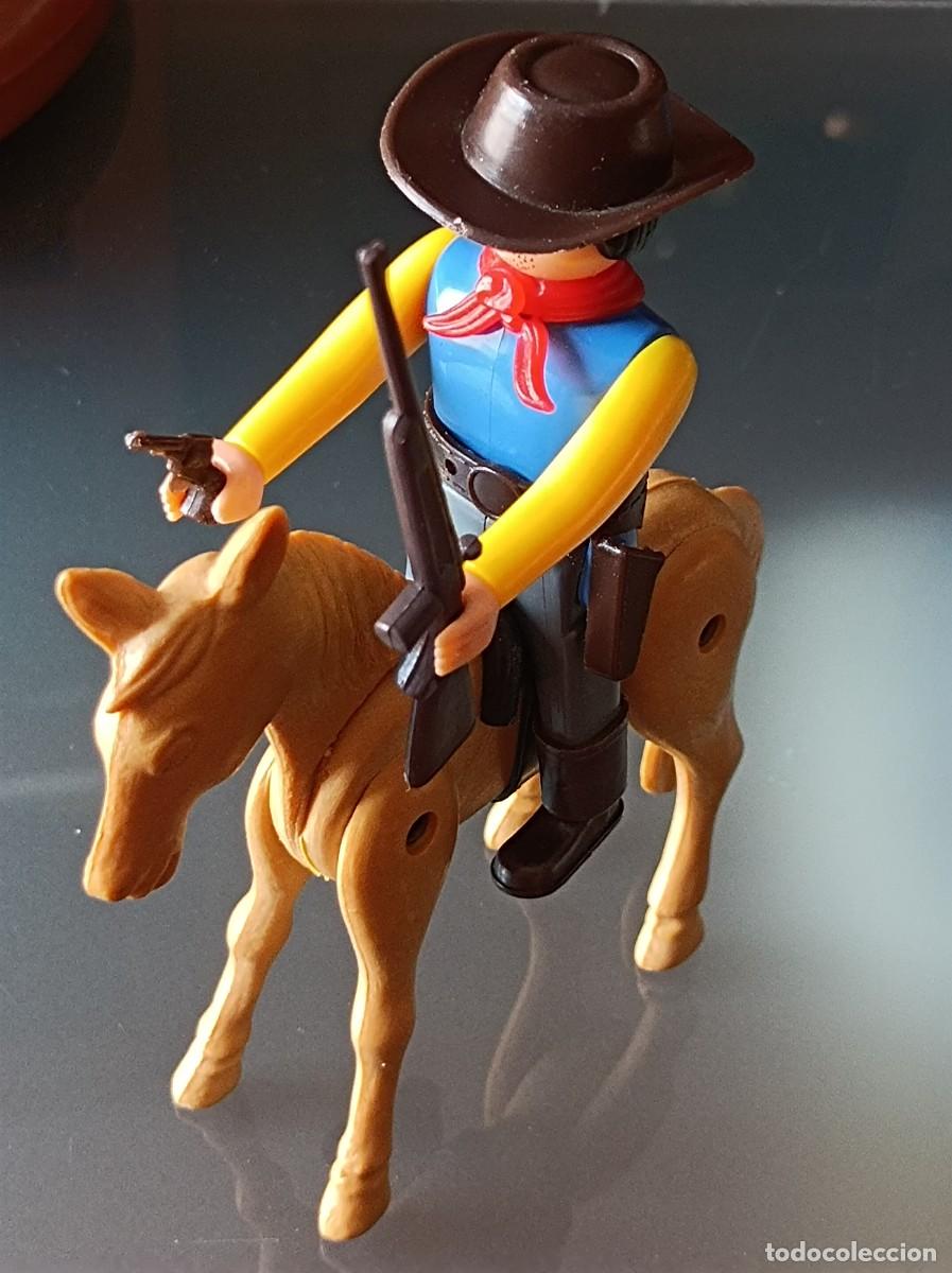 Airgam Boys: FIGURA AIRGAM BOYS SERIE OESTE VAQUERO CON CABALLO