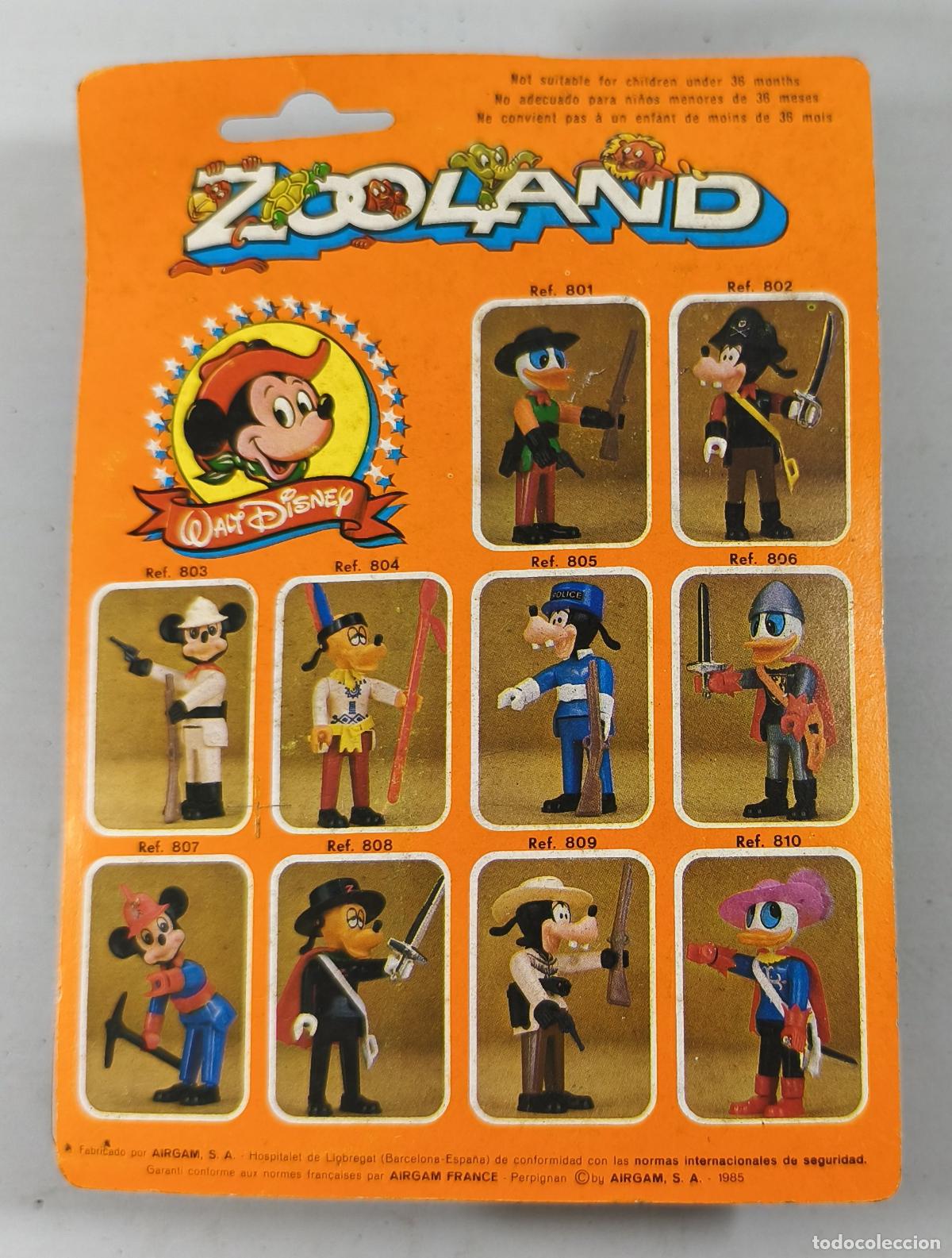 Airgam Boys: AIRGAM ZOOLAND, WALT DISNEY, PLUTO REF 808 EN BLISTER. CC - Foto 3