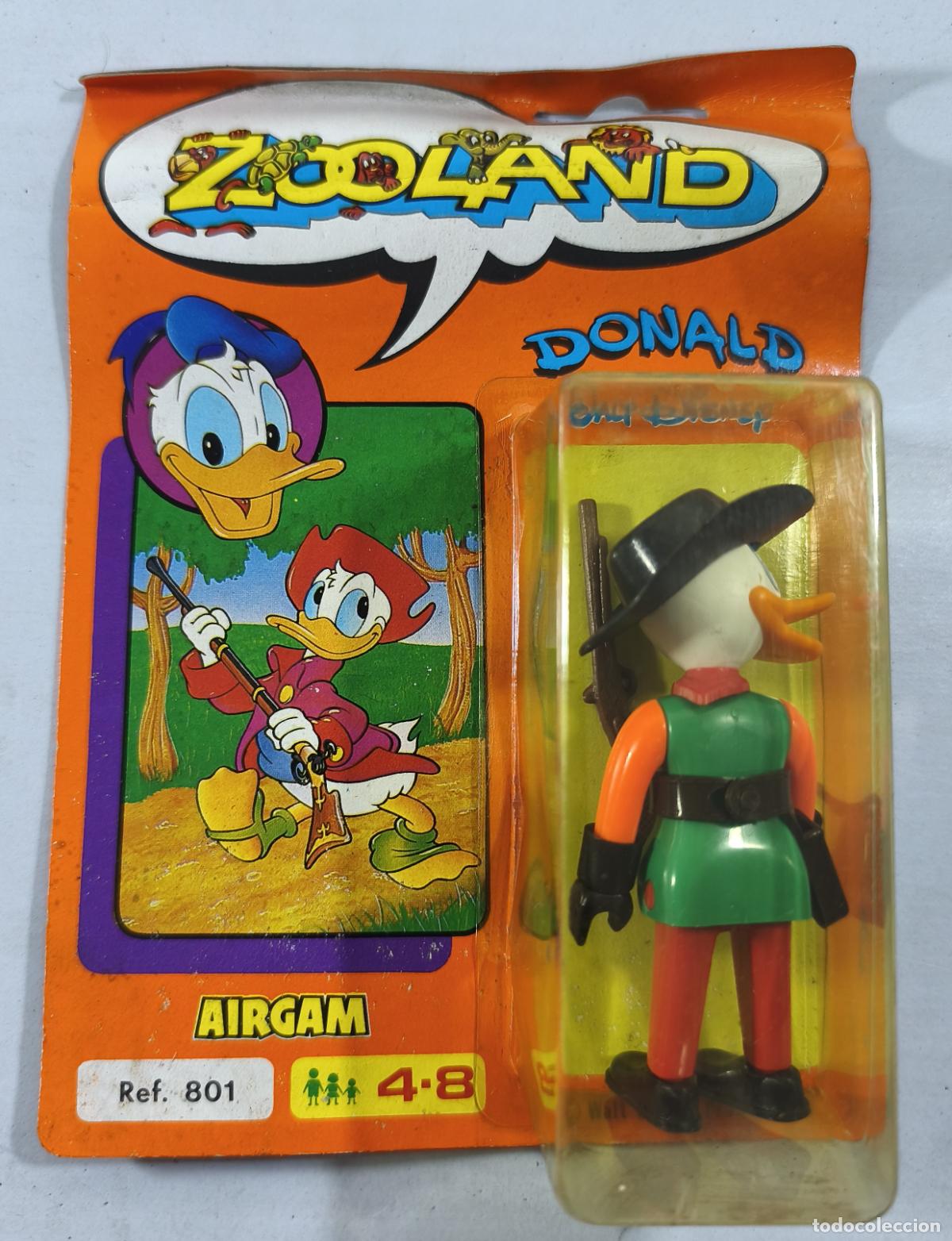 Airgam Boys: AIRGAM ZOOLAND, WALT DISNEY, DONALD REF 801 EN BLISTER. CC