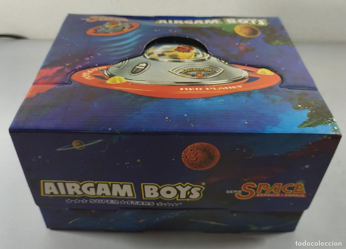 Airgam Boys: AIRGAM BOYS ESPACIO, SPACE, NAVE PLATILLO VOLANTE + FIGURA, REF. 00293, EN CAJA. CC