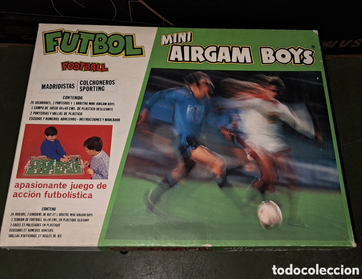 Airgam Boys: Caja mini Airgam boys f&uacute;tbol