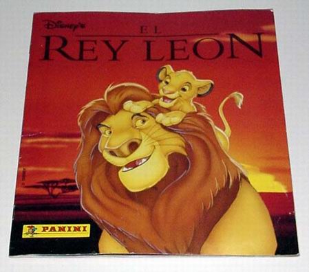 Coleccionismo &aacute;lbum: ALBUM DE CROMOS EL REY LEON COMPLETO - Foto 1