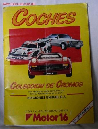 Coleccionismo &aacute;lbum: ALBUM DE COCHES. - Foto 1