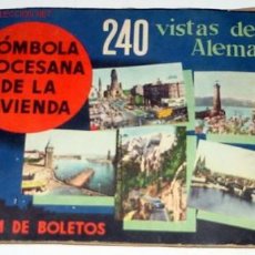 Coleccionismo Álbum: ANTIGUO ALBUM DE CROMOS TOMBOLA DIOCESANA DE LA VIVIENDA - 240 CROMOS ESTA COMPLETO, AÑOS 50, CON VI