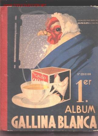 Colecionismo Caderneta: 1er.ALBUM GALLINA BLANCA 3&ordf; EDICION