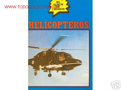 Colecionismo Caderneta: HELICOPTEROS. ALBUM COMPLETO