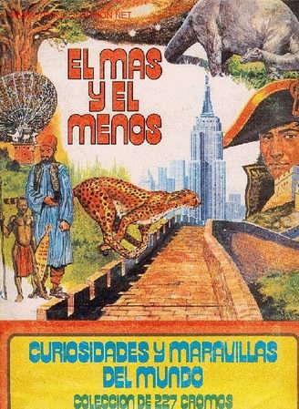 Coleccionismo &aacute;lbum: &aacute;lbum completo  EL M&Aacute;S Y EL MENOS - Foto 1