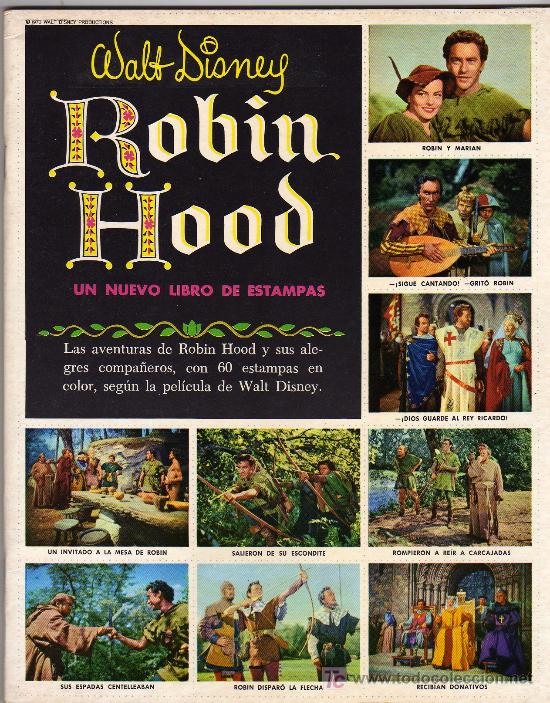 &Aacute;lbum  ROBIN  HOOD