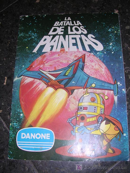 Coleccionismo &aacute;lbum: LA BATALLA DE LOS PLANETAS ( DANONE ) 1980 completo - Foto 1