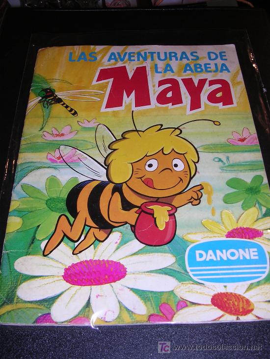 Coleccionismo &aacute;lbum: LAS AVENTURAS DE LA ABEJA MAYA, DANONE , COMPLETO - Foto 1
