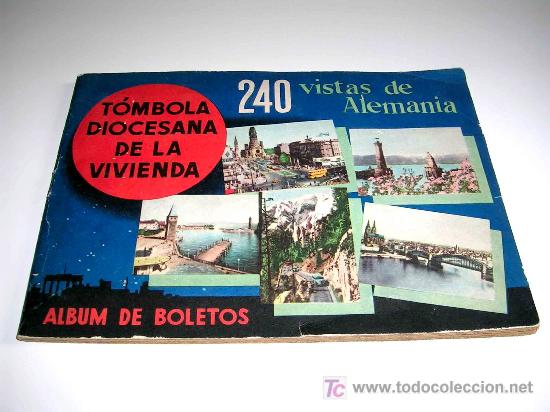 Collezionismo &Aacute;lbum: Album T&oacute;mbola Diocesana, 240 cromos, completo, Alemania, , a&ntilde;os 50.